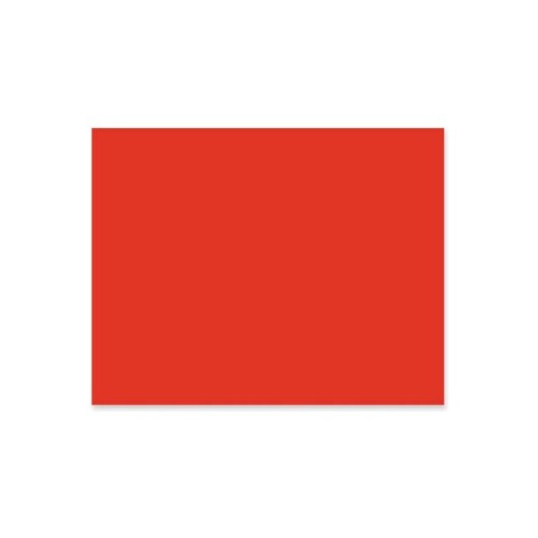 Pacon Corporation Pacon 4-Ply Poster Board, 28"W x 22"H, Red, 25/Carton 54751 - main